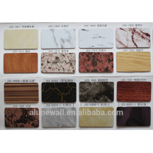 Alunewall A2 B1 class fireproof aluminium composite panel outdoor wall cladding/marble finish with 2 meter width